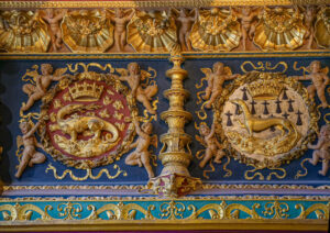 Blois, emblème Louis XII-Claude de France-CC BY-NC Jacques BOUBY