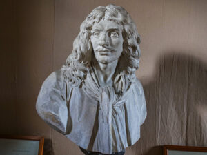 Villesavin, buste Molière-CC BY-NC Jacques BOUBY