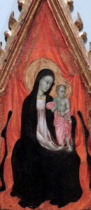 Giovanni di Paolo, La Vierge et l'Enfant, Musée des Beaux-Arts, Tours -CC BY-NC Jacques BOUBY