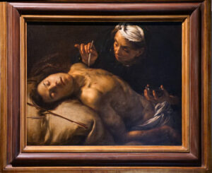  Francesco Caïro, Saint Sébastien soigné par Irène, Musée des Beaux-Arts, Tours -CC BY-NC Jacques BOUBY