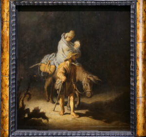 Rembrandt, Fuite en Egypte, Musée des Beaux Arts, Tours -CC BY-NC Jacques BOUBY