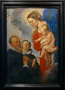 Rubens, Vierge à l'enfant et donateurs, Musée des Beaux Arts, Tours -CC BY-NC Jacques BOUBY