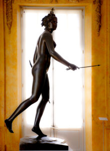 HOUDON Jean-Antoine, Diane chasseresse (1776) Musée des Beaux Arts, Tours -CC BY-NC Jacques BOUBY