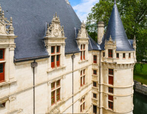 Château d' Azay-le-Rideau, façade est -CC BY-NC Jacques BOUBY