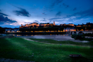 Chinon et la Vienne, extérieur-nuit-CC BY-NC Jacques BOUBY