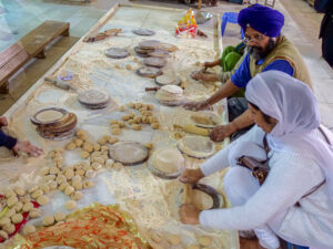 Delhi, temple Sikh Gurdwara Sis Ganj Sahib, cuisines-CC BY-NC Jacques BOUBY