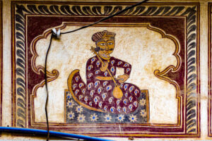 Shekhawati, Haveli, fresques -CC BY-NC Jacques BOUBY