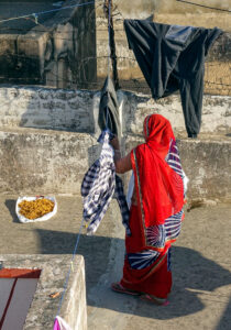 Shekhawati, terrasse d'une haveli -CC BY-NC Jacques BOUBY
