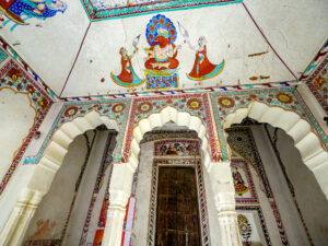 Shekhawati, intérieur d'une haveli -CC BY-NC Jacques BOUBY