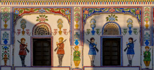 Shekhawati, façade de l'Indra Vilas Heritage-CC BY-NC Jacques BOUBY