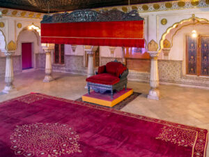Bikaner, Fort de JUNAGARH, salle Karan Mahal-CC BY-NC Jacques BOUBY