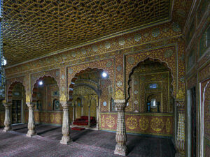 Bikaner, Fort de JUNAGARH, le Karan Mahal -CC BY-NC Jacques BOUBY