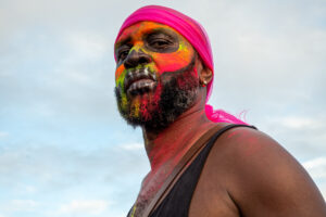 Carnaval Martinique, visages-CC BY-NC Jacques BOUBY