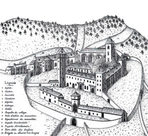 Archive départementale de l'Aveyron (d'après un plan de Portal, 1792)
